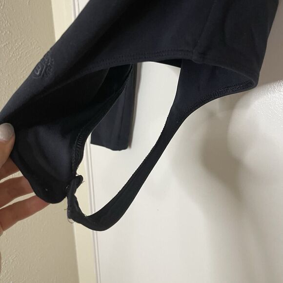 Aritzia Babaton Contour Square neck long sleeve black bodysuit size XS - Picture 5 of 7